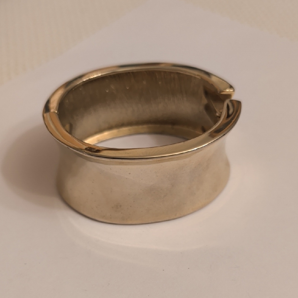 Vintage Gold-Tone Women's Cuff Bracelet